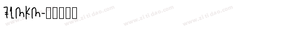 71MKM字体转换