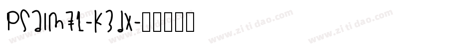 Psalm71-K3dX字体转换