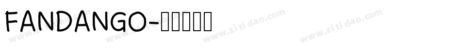 FANDANGO字体转换