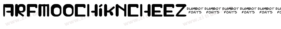 arfmoochikncheez字体转换