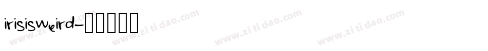 irisisweird字体转换