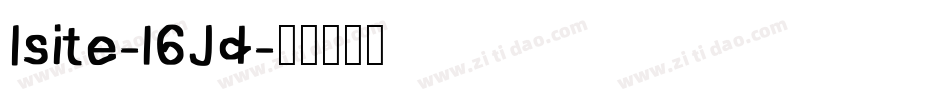 Isite-l6Jd字体转换