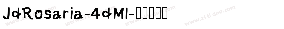 JdRosaria-4dMl字体转换