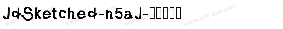 JdSketched-n5aJ字体转换