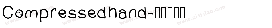 Compressedhand字体转换