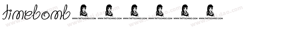 TIMEBOMB字体转换