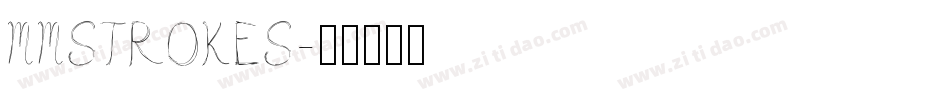 MMSTROKES字体转换