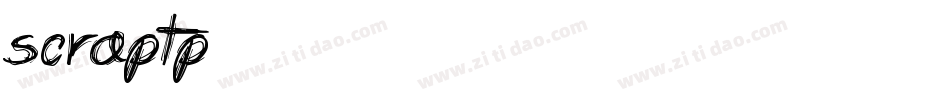 ScraptP字体转换