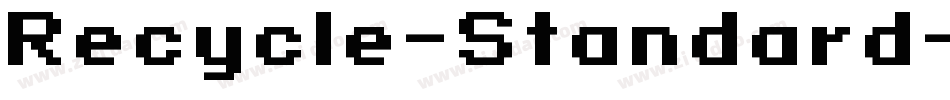 Recycle-Standard字体转换