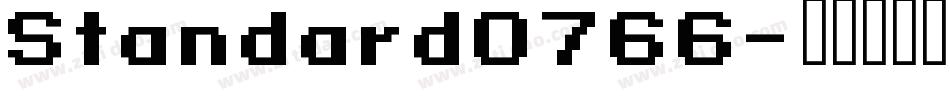 Standard0766字体转换