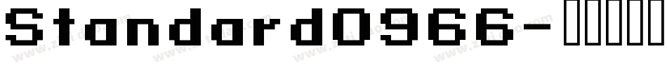 Standard0966字体转换