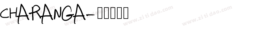 charanga字体转换