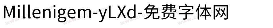 Millenigem-yLXd字体转换