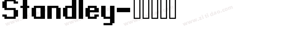 Standley字体转换