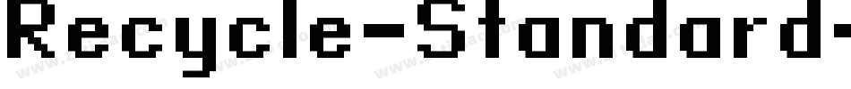 Recycle-Standard字体转换
