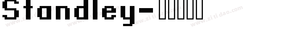 Standley字体转换