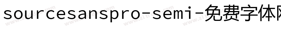 sourcesanspro-semi字体转换