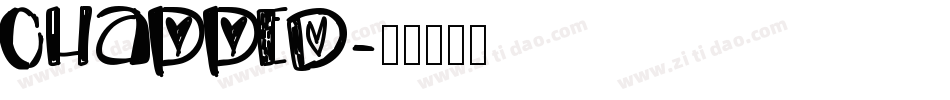 Chapped字体转换