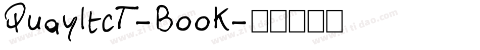 QuayItcT-Book字体转换