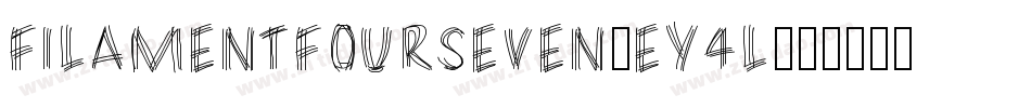 FilamentFourSeven-eY4l字体转换