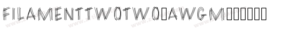 FilamentTwoTwo-AWgM字体转换