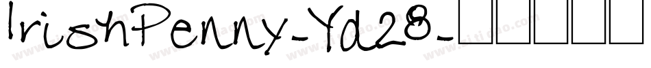 IrishPenny-Yd28字体转换