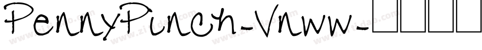 PennyPinch-Vnww字体转换