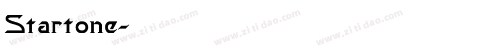 Startone字体转换