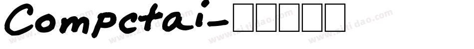 Compctai字体转换