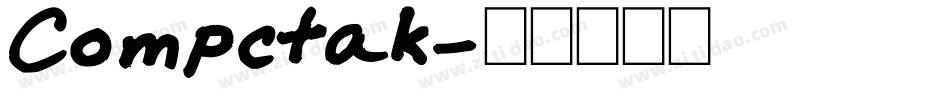 Compctak字体转换
