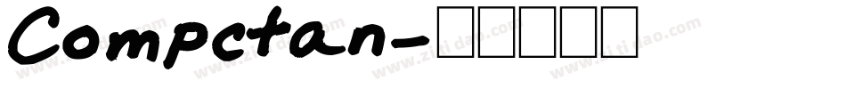 Compctan字体转换