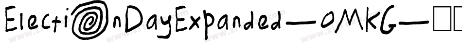 ElectionDayExpanded-0MKG字体转换