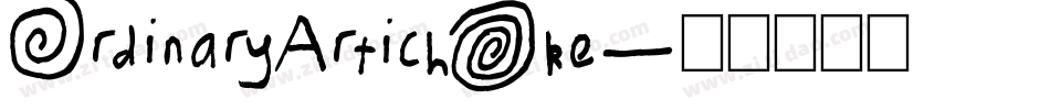 OrdinaryArtichoke字体转换