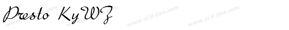 Presto-KyWZ字体转换