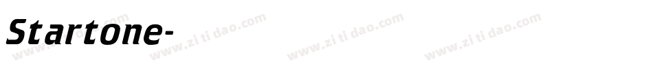 Startone字体转换