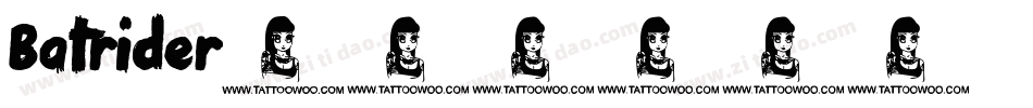 Batrider字体转换