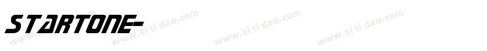 Startone字体转换