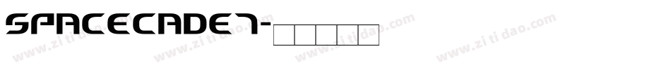 SpaceCadet字体转换
