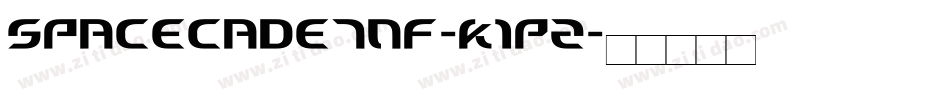 SpaceCadetNf-K1PZ字体转换