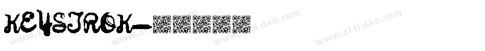 KEYSTROK字体转换