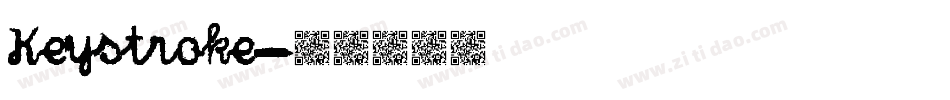 Keystroke字体转换