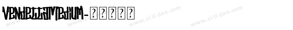 VendettaMedium字体转换