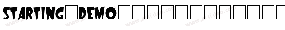 Starting-DEMO-3字体转换