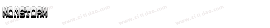Monstorm字体转换