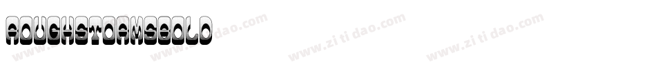 RoughStormsBold字体转换