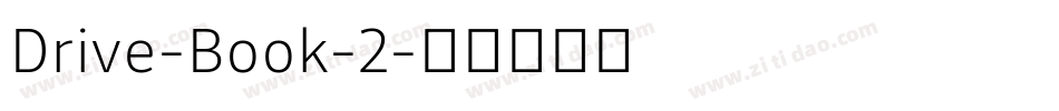 Drive-Book-2字体转换