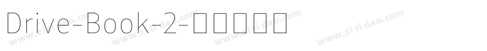 Drive-Book-2字体转换