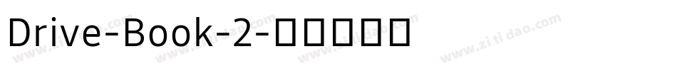 Drive-Book-2字体转换