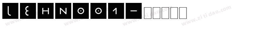 LEHN001字体转换