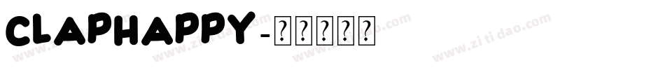 Claphappy字体转换